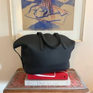 THE ROW Avalon Bag - Black Leather Tote - Forever Piece, Wardrobe Investment!